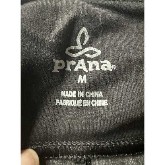 Prana Maternity Cropped Pants Women’s Medium Gray Stretch Hiking Travel Comfort - Picture 7 of 8